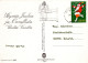ÁNGEL NAVIDAD Vintage Tarjeta Postal CPSM #PAJ320.ES - Anges
