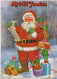 PAPÁ NOEL NAVIDAD Fiesta Vintage Tarjeta Postal CPSM #PAJ581.ES - Santa Claus