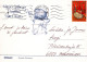 ÁNGEL NAVIDAD Vintage Tarjeta Postal CPSM #PAH439.ES - Anges