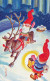 SANTA CLAUS Happy New Year Christmas Vintage Postcard CPSMPF #PKG328.GB - Santa Claus