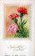 FLOWERS Vintage Postcard CPA #PKE725.GB - Flowers