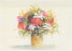 FLOWERS Vintage Postcard CPSM #PBZ489.GB - Flowers