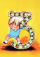 HAPPY BIRTHDAY 3 Year Old BOY Children Vintage Postcard CPSM Unposted #PBU094.GB - Geburtstag