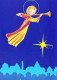 ANGEL Christmas Vintage Postcard CPSM #PBP402.GB - Angels