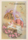 ANGEL Christmas Baby JESUS Vintage Postcard CPSM #PBP278.GB - Anges