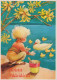 EASTER CHILDREN EGG Vintage Postcard CPSM #PBO275.GB - Ostern