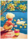 EASTER CHILDREN EGG Vintage Postcard CPSM #PBO275.GB - Ostern