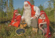 PÈRE NOËL Bonne Année Noël Vintage Carte Postale CPSM #PBL481.FR - Santa Claus