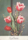 FLEURS Vintage Carte Postale CPSM #PAR061.FR - Blumen