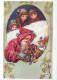 PÈRE NOËL ENFANT NOËL Fêtes Voeux Vintage Carte Postale CPSM #PAK367.FR - Santa Claus