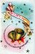 ANGE NOËL Vintage Carte Postale CPSMPF #PAG805.FR - Anges