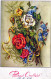 FLORES Vintage Tarjeta Postal CPA #PKE484.ES - Flowers