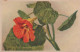 FLORES Vintage Tarjeta Postal CPA #PKE666.ES - Blumen