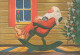 WEIHNACHTSMANN SANTA CLAUS Neujahr Weihnachten Vintage Ansichtskarte Postkarte CPSM #PBL293.DE - Santa Claus