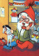 WEIHNACHTSMANN SANTA CLAUS Neujahr Weihnachten Vintage Ansichtskarte Postkarte CPSM #PBL167.DE - Santa Claus