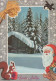 WEIHNACHTSMANN SANTA CLAUS Neujahr Weihnachten Vintage Ansichtskarte Postkarte CPSM #PAV682.DE - Santa Claus