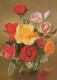 FLOWERS Vintage Ansichtskarte Postkarte CPSM #PAS628.DE - Blumen