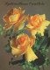 FLOWERS Vintage Ansichtskarte Postkarte CPSM #PAS025.DE - Blumen