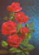 FLOWERS Vintage Ansichtskarte Postkarte CPSM #PAS689.DE - Blumen