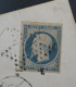 DN11 FRANCE LETTRE RARE 1854 ETOILE DE  PARIS A BLIDAH ALGERIE   +N°10  +VU M. BEHR .DISPERSION COLLECTION ++++ - 1849-1876: Période Classique