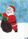 WEIHNACHTSMANN SANTA CLAUS WEIHNACHTSFERIEN Vintage Postkarte CPSM #PAK560.DE - Santa Claus