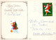 WEIHNACHTSMANN SANTA CLAUS WEIHNACHTSFERIEN Vintage Postkarte CPSM #PAJ721.DE - Santa Claus