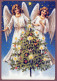 ENGEL WEIHNACHTSFERIEN Feiern & Feste Vintage Ansichtskarte Postkarte CPSM #PAH867.DE - Angeli