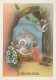 ENGEL WEIHNACHTSFERIEN Feiern & Feste Vintage Ansichtskarte Postkarte CPSM #PAH441.DE - Anges