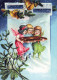 ENGEL WEIHNACHTSFERIEN Feiern & Feste Vintage Ansichtskarte Postkarte CPSM #PAH625.DE - Anges