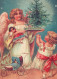 ENGEL WEIHNACHTSFERIEN Feiern & Feste Vintage Ansichtskarte Postkarte CPSM #PAJ192.DE - Engel