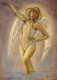 ENGEL WEIHNACHTSFERIEN Feiern & Feste Vintage Ansichtskarte Postkarte CPSM #PAH309.DE - Angels