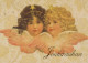 ENGEL WEIHNACHTSFERIEN Feiern & Feste Vintage Ansichtskarte Postkarte CPSM #PAH054.DE - Angeli