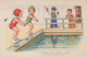 ENFANTS ENFANTS Scène S Paysages Vintage Carte Postale CPSMPF #PKG653.FR - Scene & Paesaggi