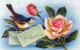 FLEURS Vintage Carte Postale CPSMPF #PKG089.FR - Blumen