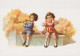 ENFANTS ENFANTS Scène S Paysages Vintage Carte Postale CPSM #PBU467.FR - Scene & Paesaggi
