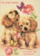 CHIEN Animaux Vintage Carte Postale CPSM #PBQ497.FR - Dogs