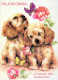 CHIEN Animaux Vintage Carte Postale CPSM #PBQ497.FR - Dogs