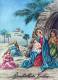 Vierge Marie Madone Bébé JÉSUS Noël Religion Vintage Carte Postale CPSM #PBP985.FR - Maagd Maria En Madonnas