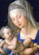 Vierge Marie Madone Bébé JÉSUS Religion Vintage Carte Postale CPSM #PBQ174.FR - Jungfräuliche Marie Und Madona