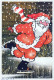 BABBO NATALE Buon Anno Natale Vintage Cartolina CPSM #PBL418.IT - Kerstman