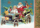 BABBO NATALE Buon Anno Natale Vintage Cartolina CPSM #PBB105.IT - Santa Claus