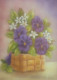 FIORI Vintage Cartolina CPSM #PAR845.IT - Blumen