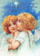 ANGELO Buon Anno Natale Vintage Cartolina CPSM #PAH868.IT - Angels