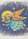ANGELO Buon Anno Natale Vintage Cartolina CPSM #PAH246.IT - Angels