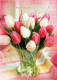 FLOWERS Vintage Ansichtskarte Postkarte CPSM #PBZ372.DE - Blumen