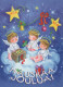 ENGEL Weihnachten Vintage Ansichtskarte Postkarte CPSM #PBP472.DE - Anges