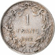 Belgique, Albert II, Franc, 1912, Bruxelles, Argent, TTB - 1 Frank