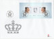 Danemark Feroe Groenland 2004 FDC 's Mariage Royal Danmark Denmark Faroe Foroyar Greenland Royal Wedding FDC's - Emissioni Congiunte