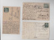 Germany 1935 - 1938 Third Reich Era Collectible Postcards With Used Stamps And Franked - Cartas & Documentos