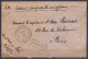 L. Assurée En Franchise Partielle (S.M.) Affr. N°138+141 Càd "POSTES MILITAIRES BELGIQUE 5 /25 XI 1916/ BELGIË LEGERPOST - Armada Belga